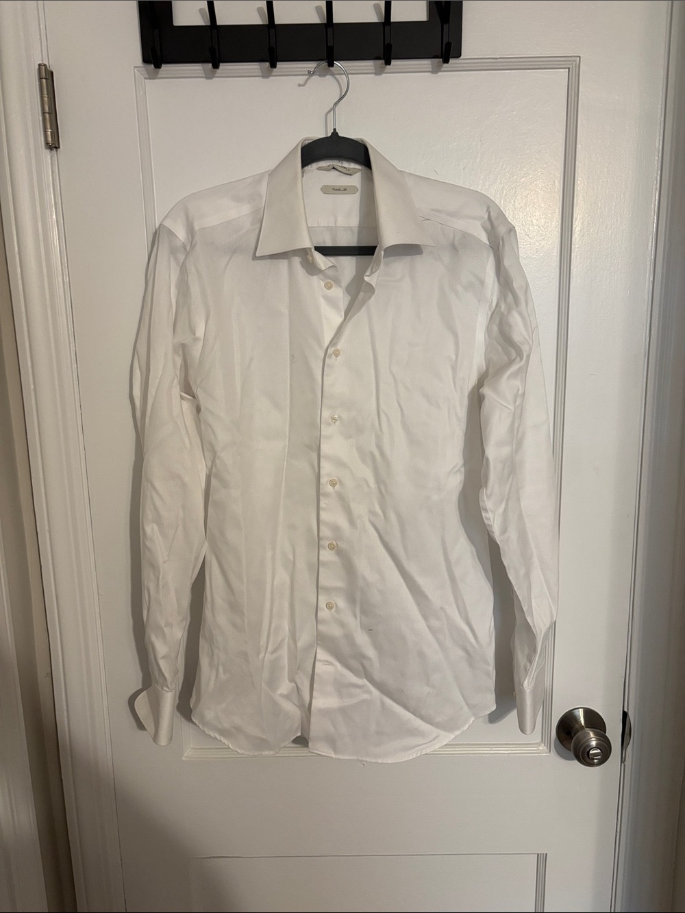 Suitsupply White Men's Dress Shirt - Spread Collar